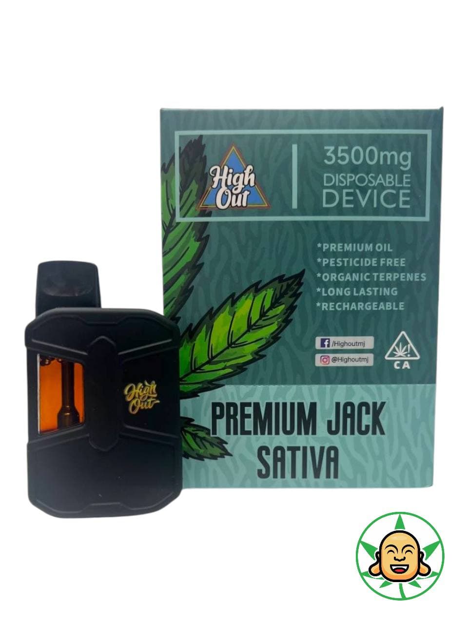 High Out Disposables – 3500MG
