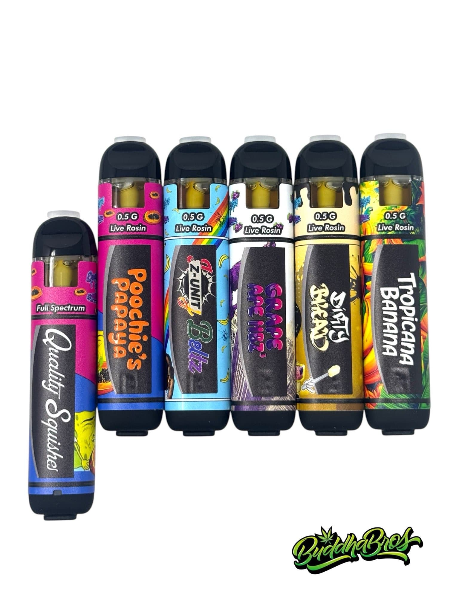 Quality Squishes – 0.5G Live Rosin Pens