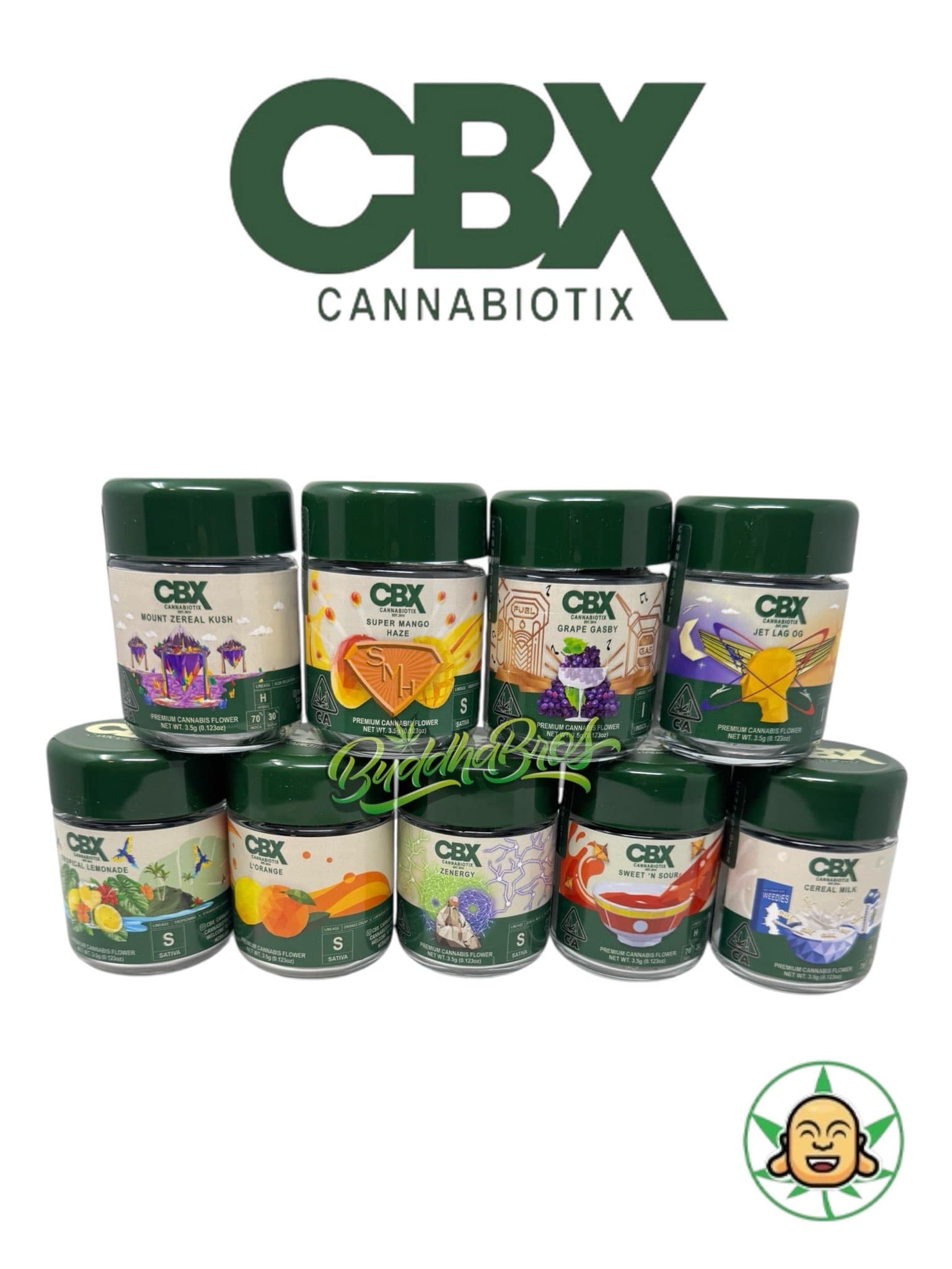 CBX Cannabiotix (Prepackaged 3.5 Exotic Flower)