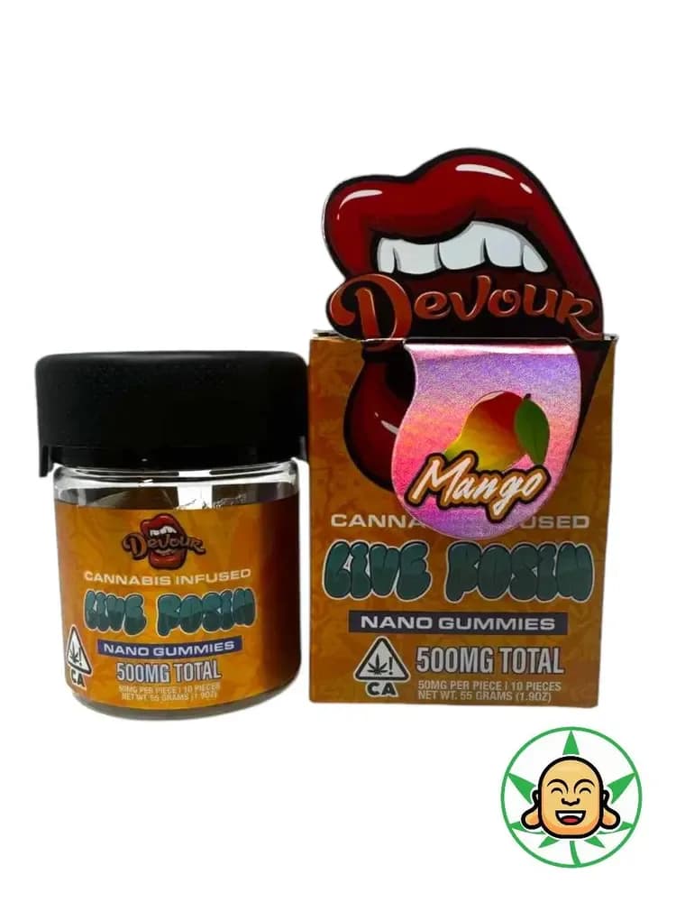 Devour Live Rosin Nano Gummies
